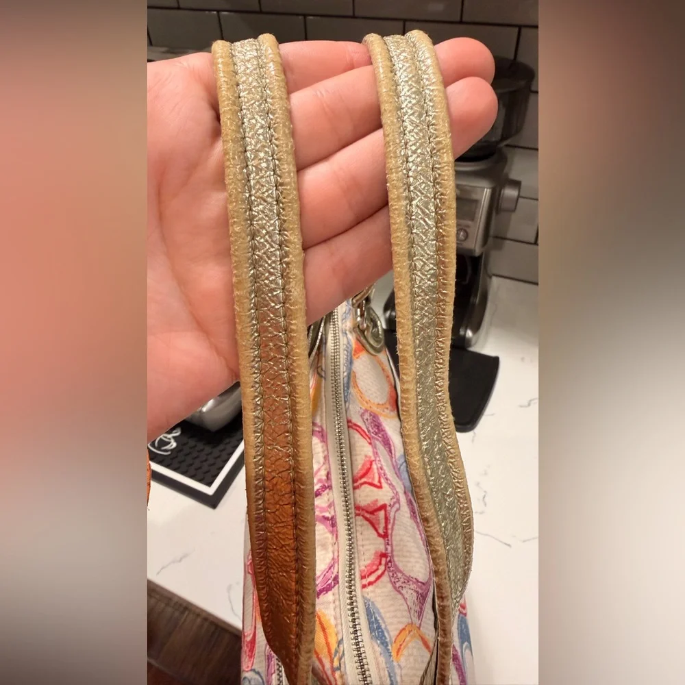 Coach Poppy Dream Signature Glam Tote Bag - Picture 7 of 9